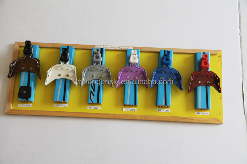 ヘンゲン75mm3- ピンクロスカントリースキーのためのバインディング問屋・仕入れ・卸・卸売り