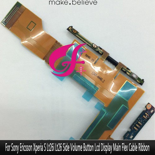For Sony Ericsson Xperia S Lt26i Lt26 Side Volume Button Lcd Display Main Flex Cable Ribbon-2