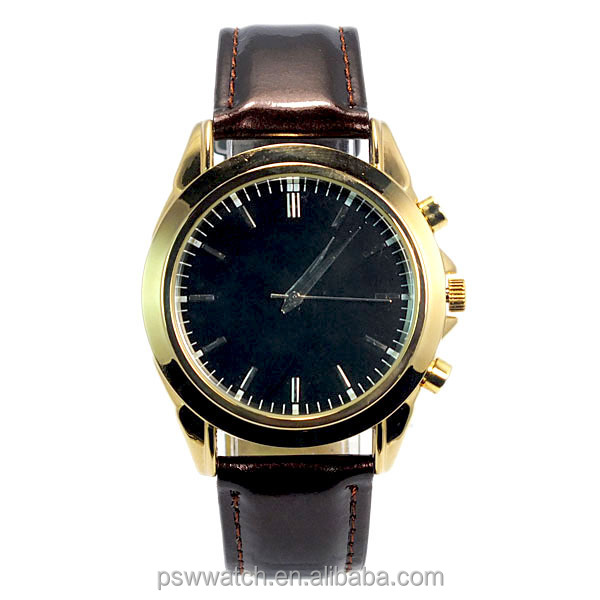New arrival genuine leather wrist watch fashion quartz watch