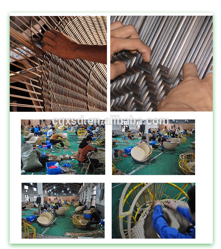 中国サプライヤー100%手作り籐グレー色スツール籐仕入れ・メーカー・工場