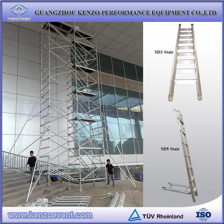 guangzhou safety scaffolding aluminum alloy scaffolding