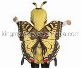 工場卸売新しいファッションぬいぐるみモナーク蝶マスコット衣装ぬいぐるみ動物形のコスプレコート用キッズぬいぐるみ衣装仕入れ・メーカー・工場
