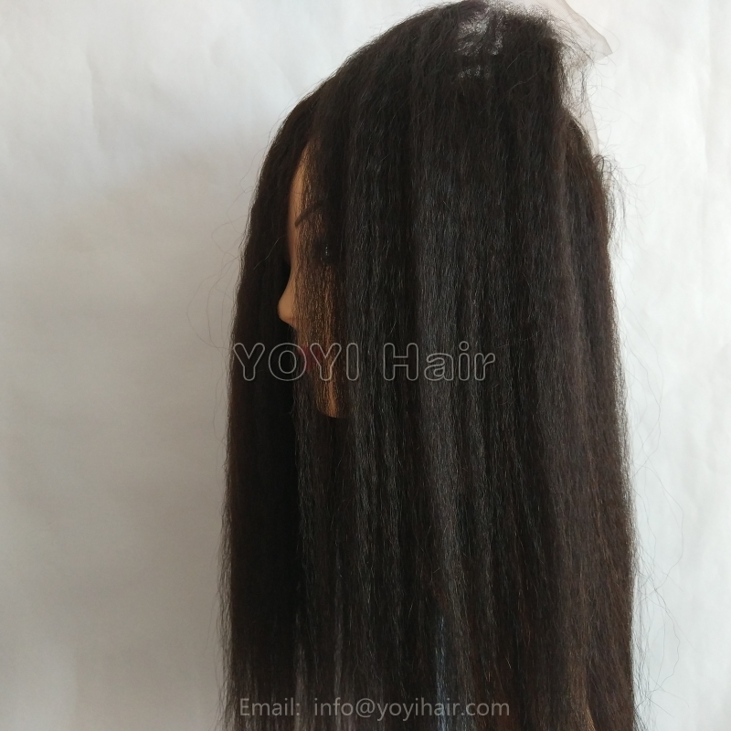 kinky straight silk base closure