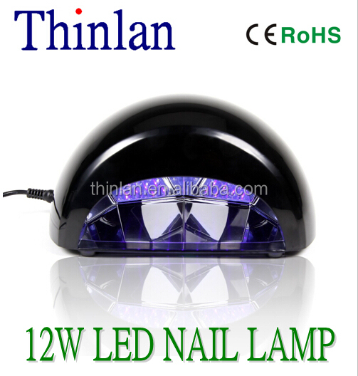 中国アリババ紫外線ライトled uvジェルポリッシュ電気ネイルドライヤー12ワットledネイルランプ乾燥機ledランプccfl 12ワット18ワットled用ゲル 問屋・仕入れ・卸・卸売り