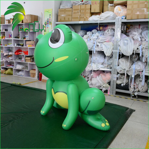 Inflatable frogs (3)