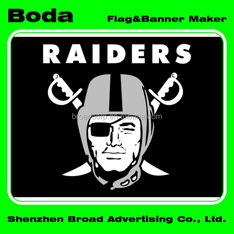 オークランドレイダースnfl90150cmポリエステルフラグ仕入れ・メーカー・工場