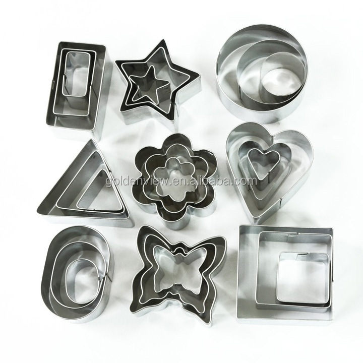 Butterfly Butterflies Flowers Shape Stainless Steel Cookie Cutters