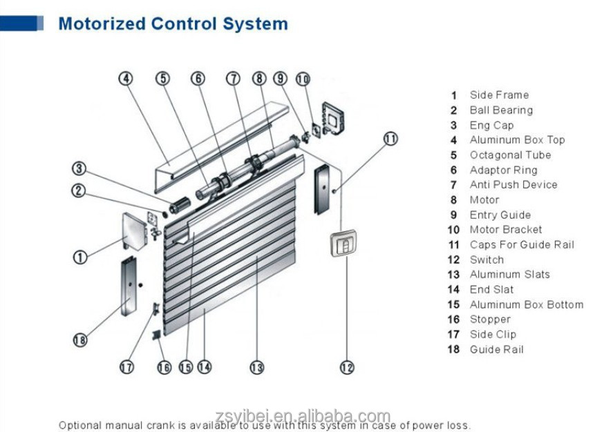 Garage Door Motor Parts Aluminum Shutters Rollers Buy Garage Door Motor Parts Aluminum Shutters Rollers Garage Door Motor Parts Garage Door Motor