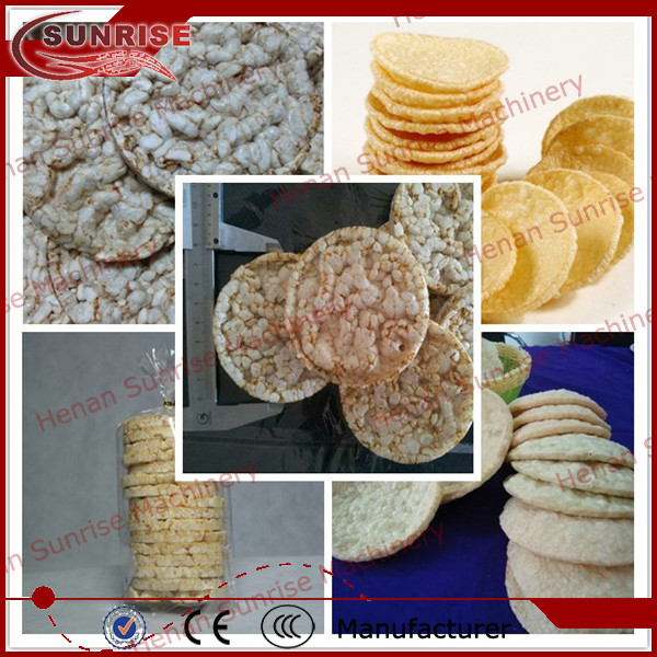 Newest design puffed rice cake machine,popped rice cake machine