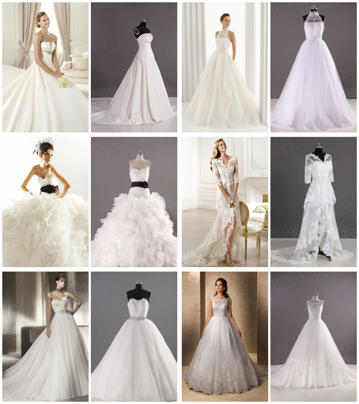 結晶アップリケ2016最新の夜会服のウェディングドレスの花嫁衣装olw1520仕入れ・メーカー・工場