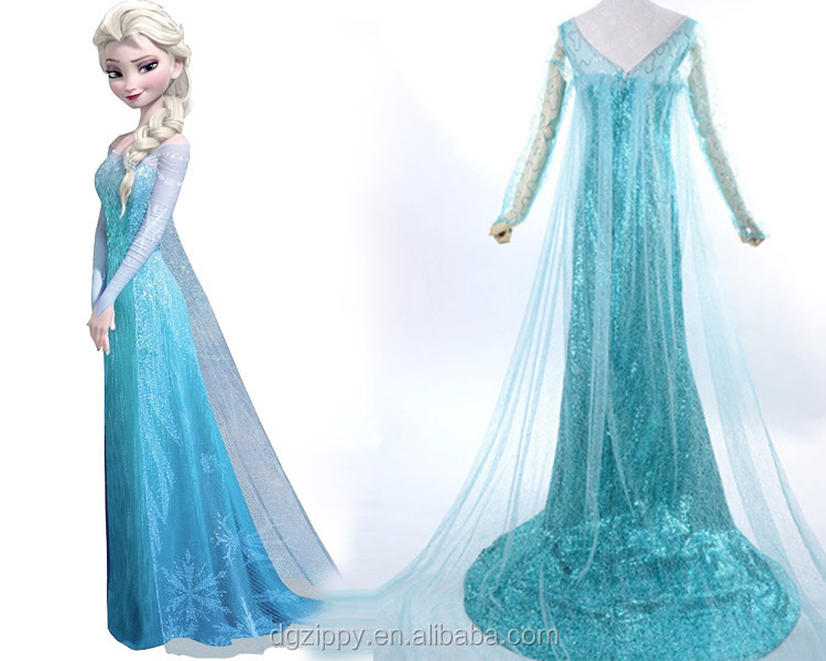 nouveau design elsa robe frozen elsa robe gros nouveau design elsa robe frozen elsa robe gros