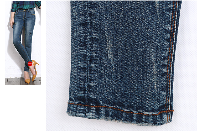 新しいデザインのミッドungos0099weist長いジーンズの女性スキニーブルー鉛筆のズボンファッション女性広州工場仕入れ・メーカー・工場