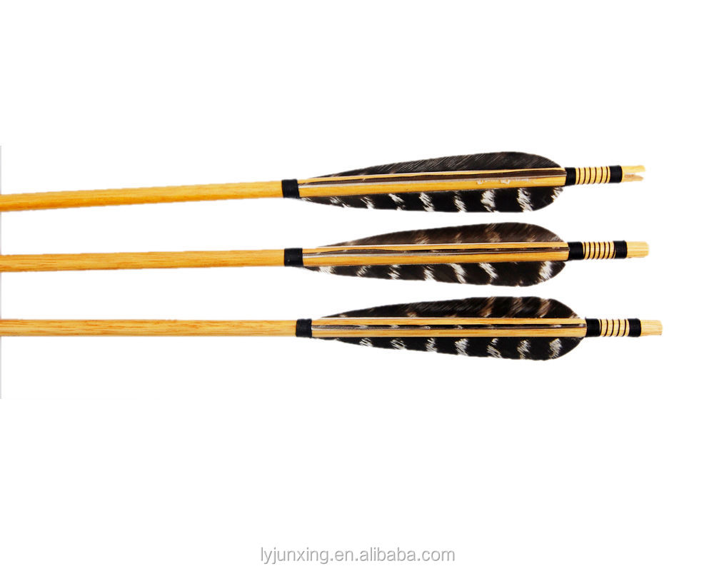 pure handmade wooden arrows shaft turkey