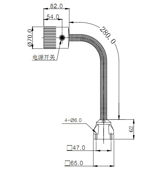防水機ワーク ライト/4.5 ワット柔軟な led ライト用機械仕入れ・メーカー・工場