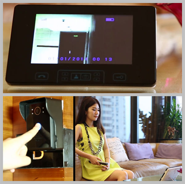 ナイトビジョンワイヤレスビデオドア電話safults-wp708中国の工場問屋・仕入れ・卸・卸売り