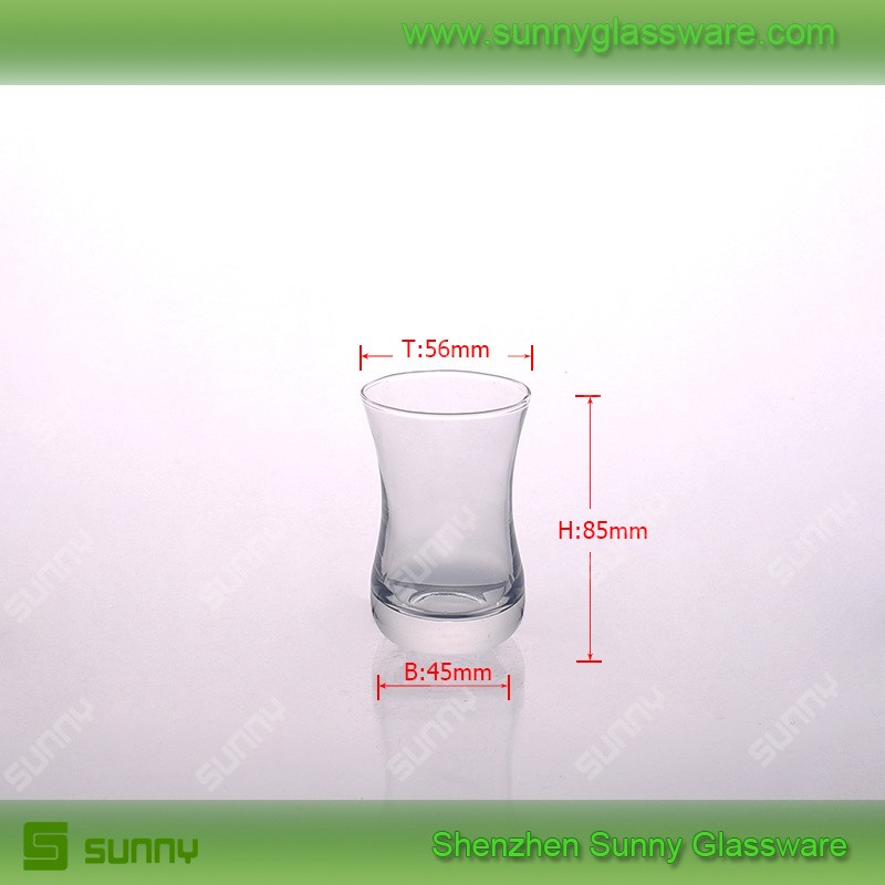 Mini transparent water cup Turkish tequila shot glass