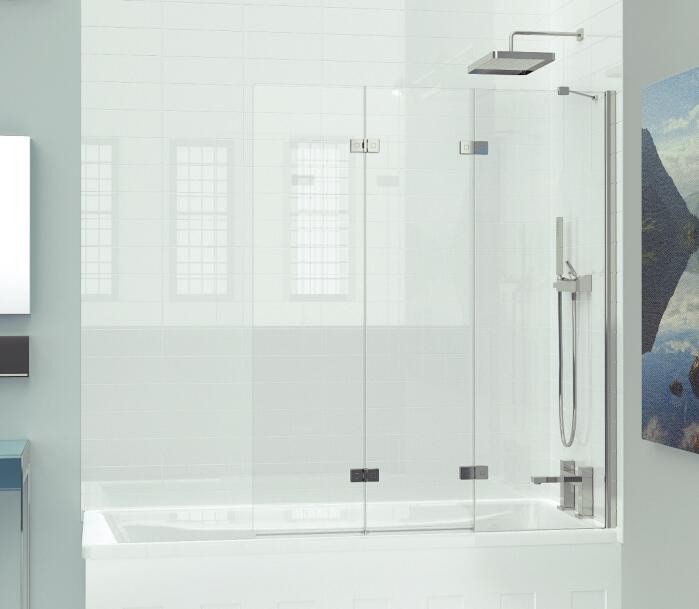 folding bath shower screen
