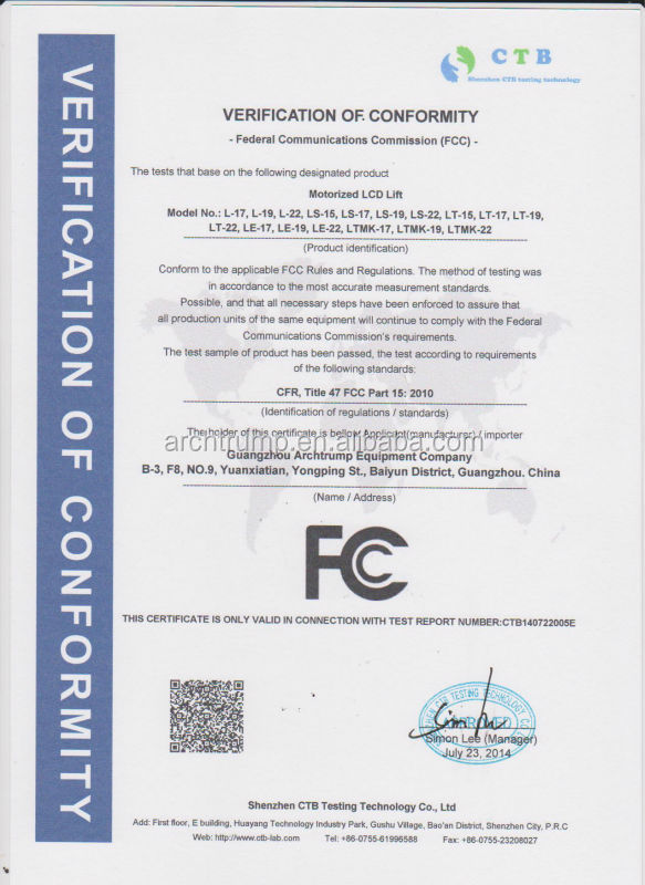 cerohs指令fcc電気lcdスタンドリフト会議のテーブルのための問屋・仕入れ・卸・卸売り