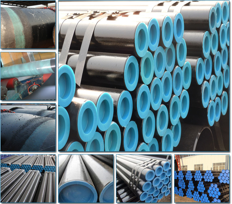 High quality fluid 3LPE API steel gas oil pipe for sale