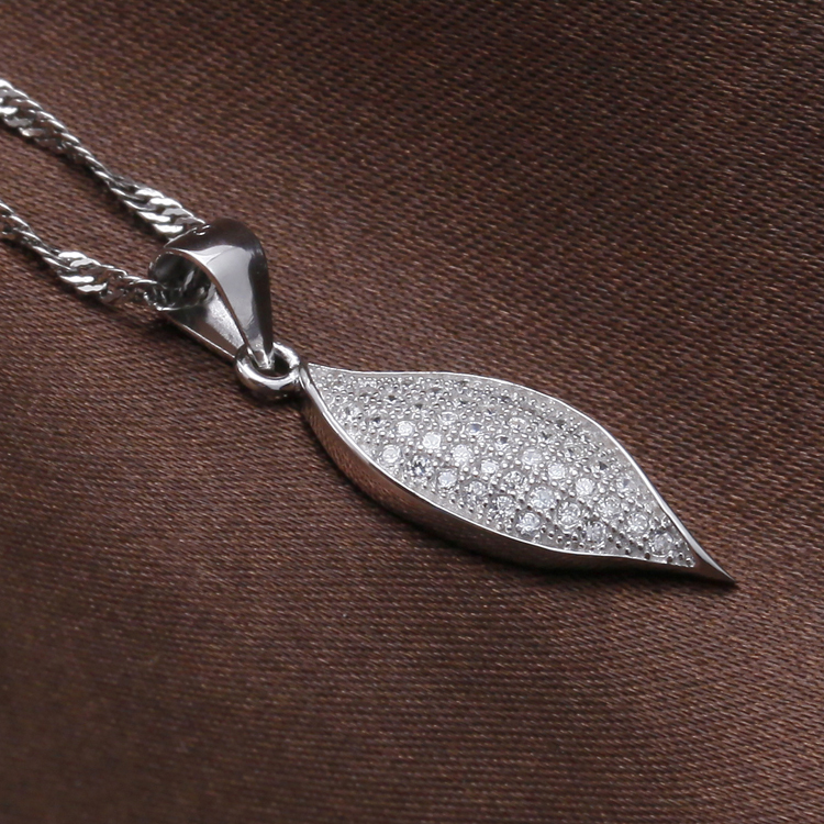 2014 wholesale 925シルパージルコニアペンダントロジウムメッキアクセサリージュエリー問屋・仕入れ・卸・卸売り