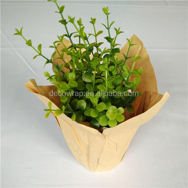 Flower Decoration Wrap Plant Pot Cover Buy Plant Pot Cover,Plant Pot