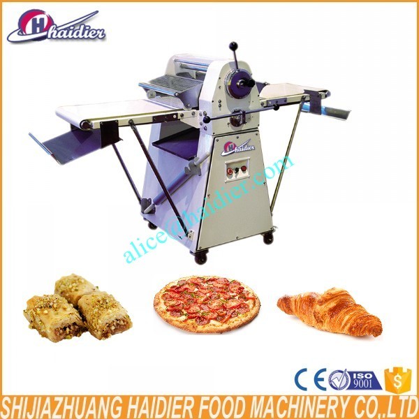 0.3-50mm commercial electric reversible baklava dough sheeter manual dough  sheeter machine