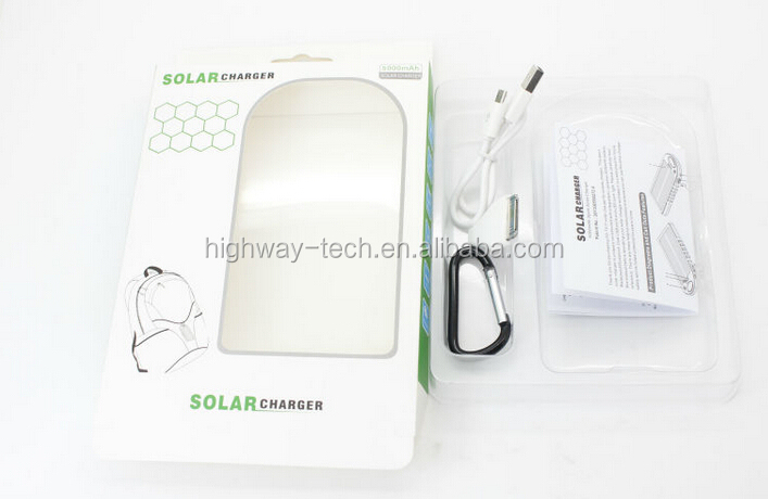防水太陽光発電銀行充電器のためのソーラー充電器携帯スマートフォン問屋・仕入れ・卸・卸売り