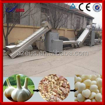 vegetable processing machines stainless steel garlic peeling machine 0086-13592420081