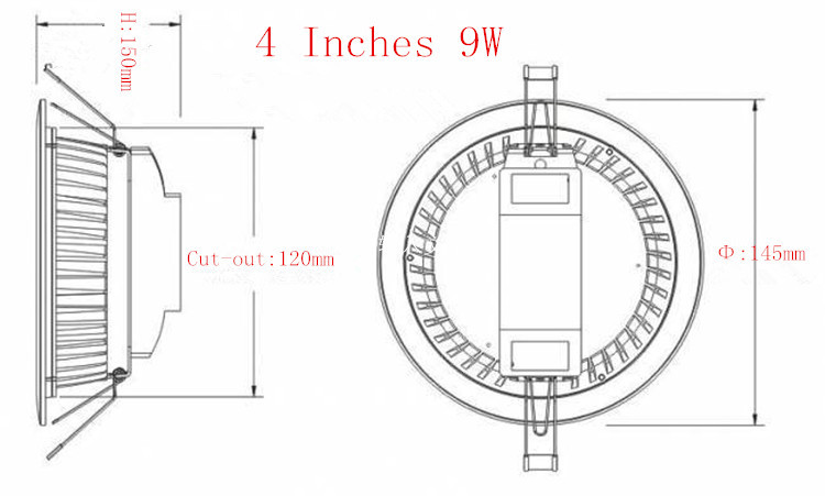 Ledcobダウンライト2.5inches/3inches/4inches/5inches/6inches/8inches/10インチ仕入れ・メーカー・工場