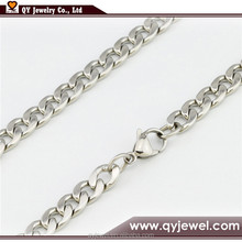 Fashion Jewelry 3mm Silver Stainless Steel Miami Cuban Link Chain ...