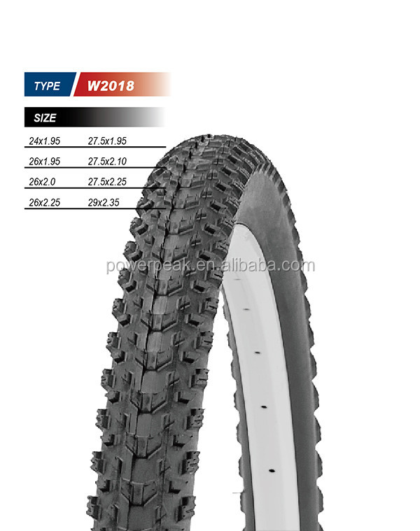 W2018 bicycle tire 24x1.95 27.5x1.95 26x1.95 27.5x2.10 26x2.0 27.5x2.25 26x2.25 29x2.35