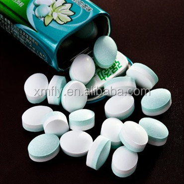 Hard Sweets Tablet Ball Mint Fresh Pressed Candy