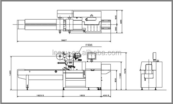 SGM080-3A-P/T Horizontal Flow Automatic Pillow Marshmallow Packing Machinery