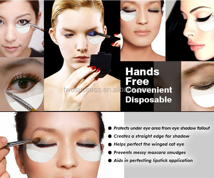 Disposable convenient cosmetic fallouts