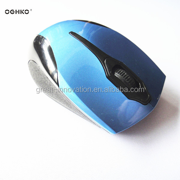 青い色3d24g論理的なスマートワイヤレス光学式マウスドライバ問屋・仕入れ・卸・卸売り