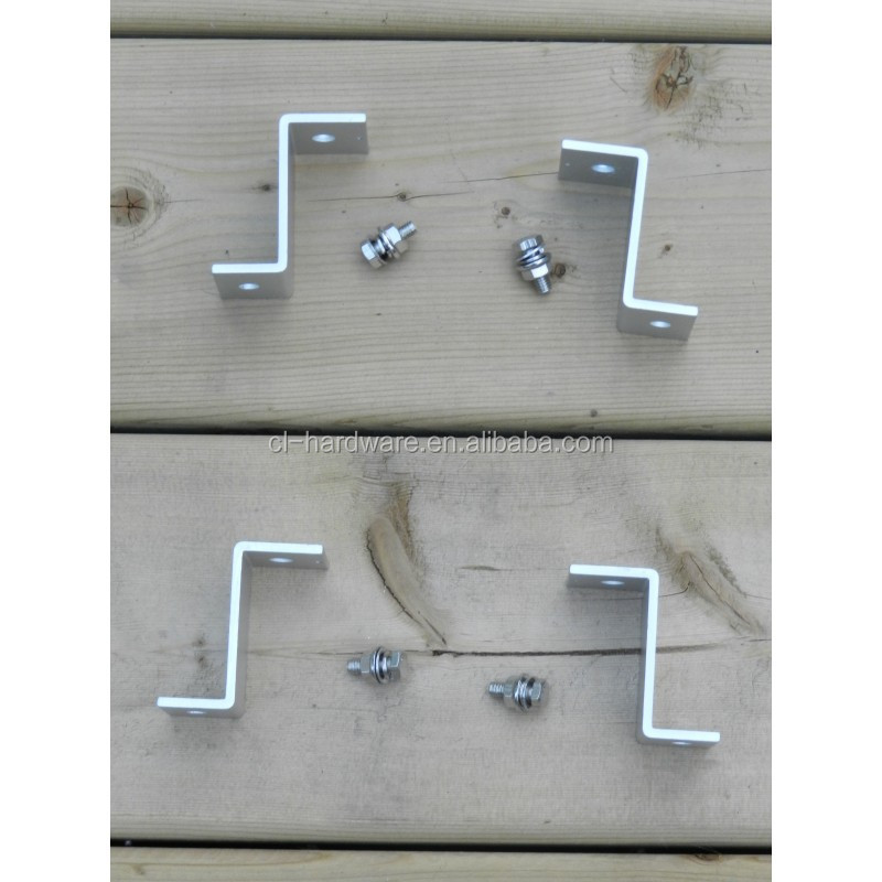 Solar Panel Z Style Mounting Brackets