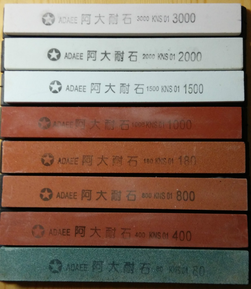 プロの包丁研ぎ器adaee8peiceを鋭くするストーンセット800#1000#80#180#400#1500#2000#3000#問屋・仕入れ・卸・卸売り