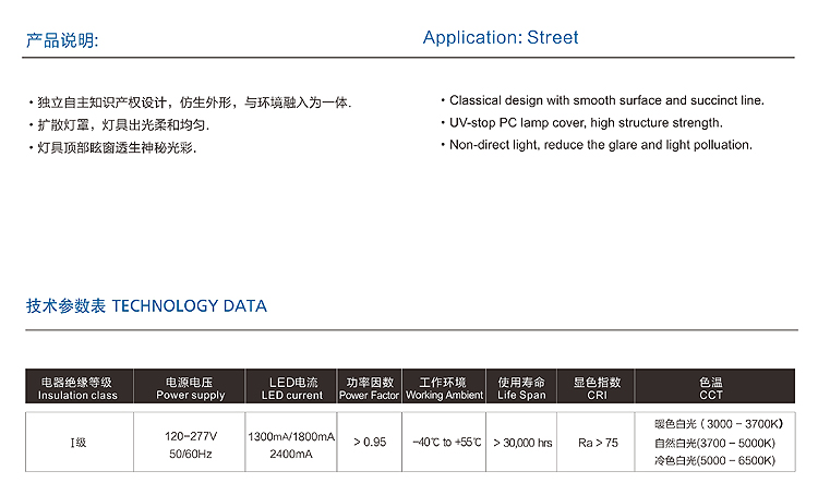 中国のゴールドサプライヤー5年保証led道路灯のためのアーバンストリートapplicatin正方形と自転車道仕入れ・メーカー・工場
