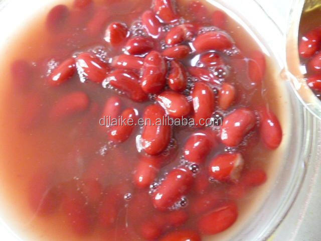 Canned red kidney beans in China