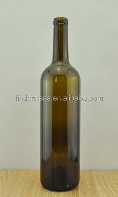 ガラスのワインボトルホットの販売価格750ミリリットルボトルボルドー赤ワインのボトルの価格アリババ中国仕入れ・メーカー・工場