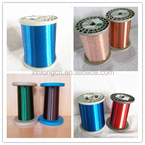 Thermal Class 155/180 Polyimide AIW Enameled Copper Wire Magnet Copper Winding Wire