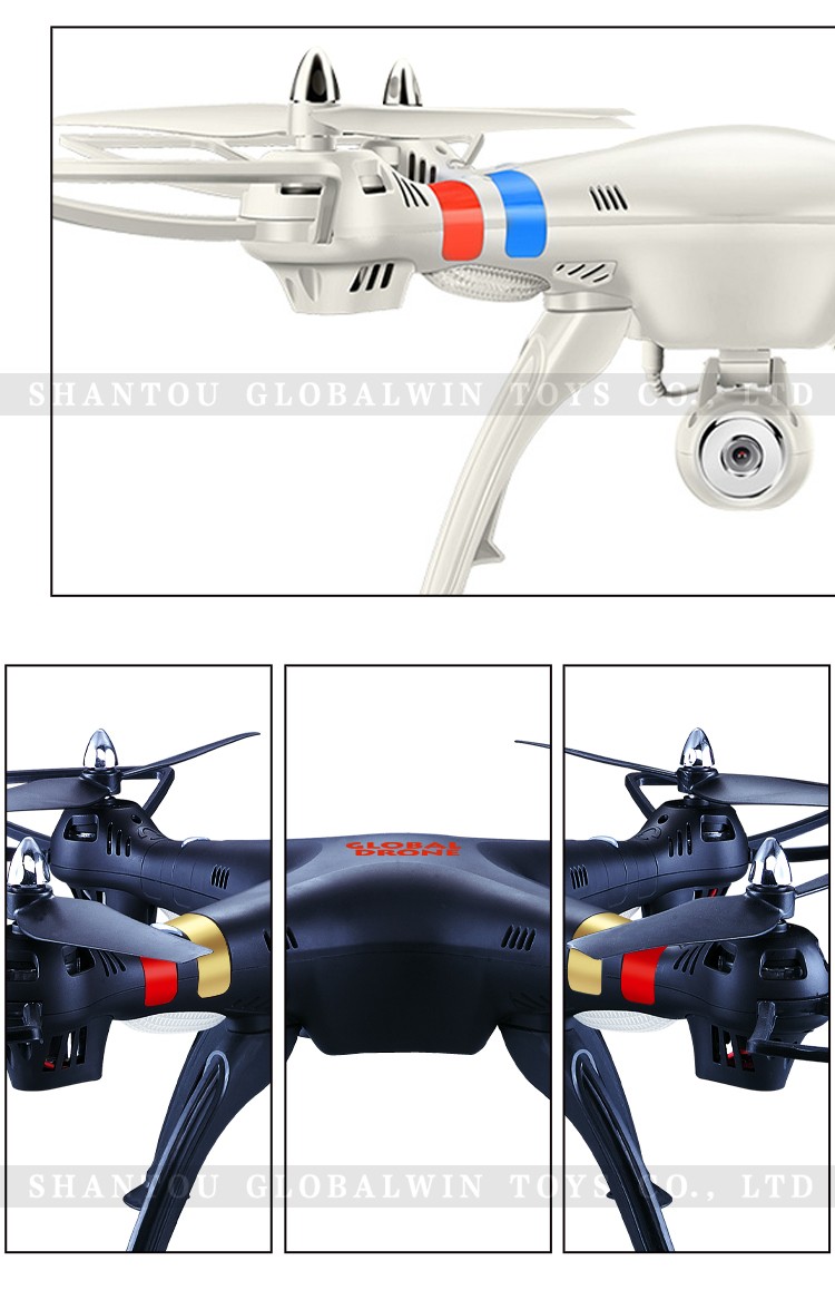 New arrived RC FPV Drone GW180HC/ GW180HW ,6 Gyro Stable Quadcopter with One Key Return and One Key Up & Down Function .jpg