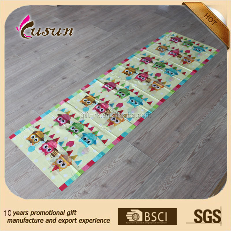 Customized Disposable Recycled Pe Plastic Placemats Table Mat For