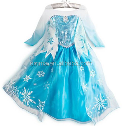 ベストセラーのエルザ2014年安いドレスでコスプレ衣装冷凍cc-1694エルザドレス卸売問屋・仕入れ・卸・卸売り
