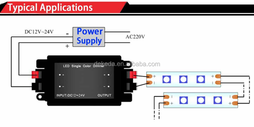 rfワイヤレスrf3キーled調光器直流12ボルトled調光器仕入れ・メーカー・工場