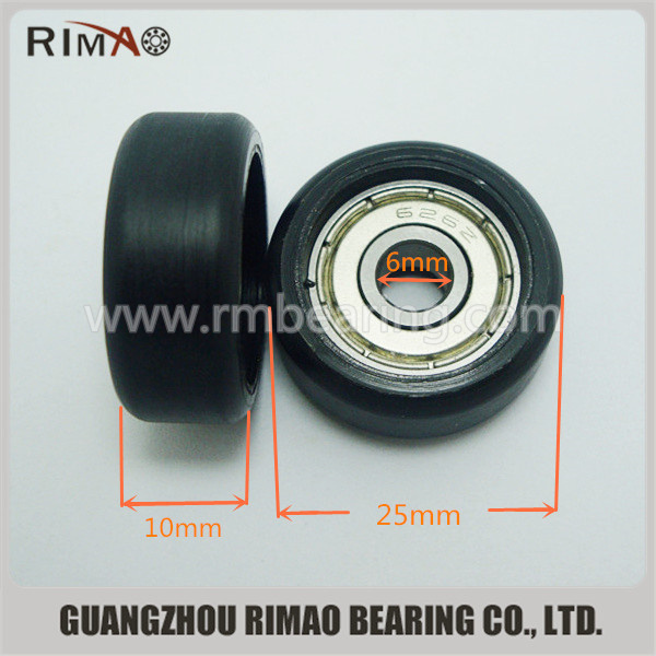 5-25-10mm small monowheel Polyurethane caster wheel for sliding door.jpg