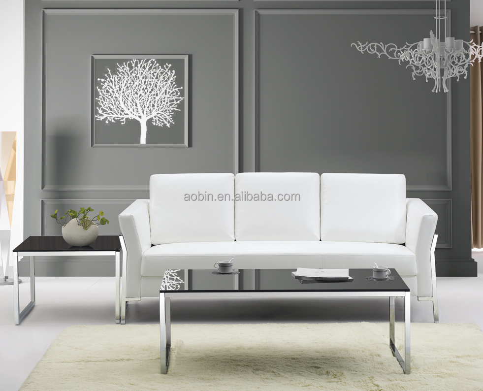 最新のデザインの革オフィスリビングルームの家具のソファー仕入れ・メーカー・工場