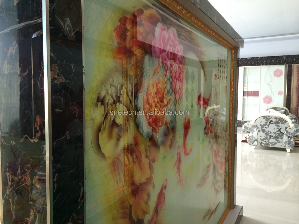 アートガラスカーテンウォール偉大な彫刻が施されたガラスの建物のガラスの壁問屋・仕入れ・卸・卸売り