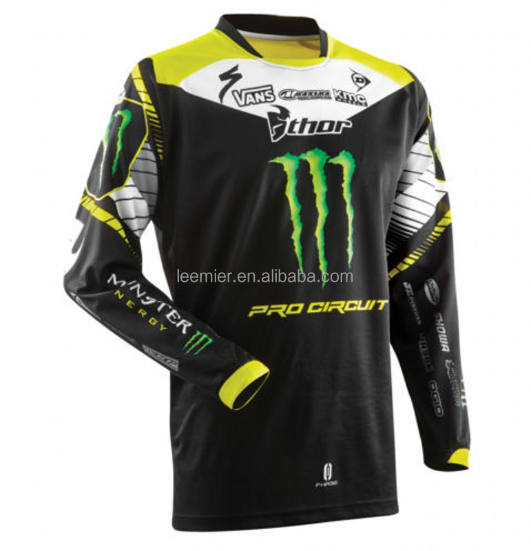 ポリエステル100％ドライフィットジャージmotocrosse/bmxジャージ仕入れ・メーカー・工場