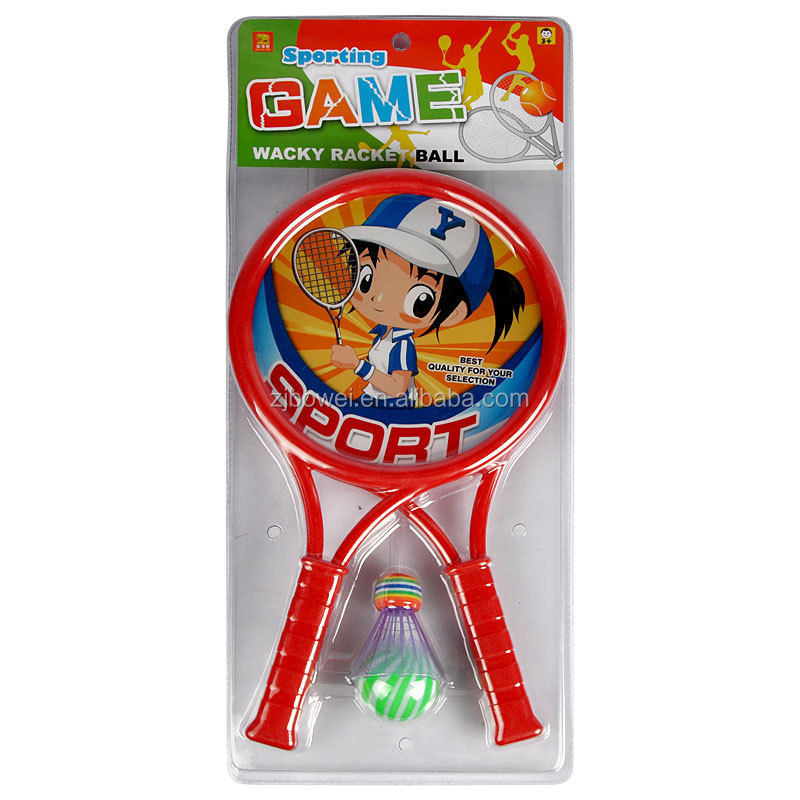 プラスチックバドミントンのラケット用子供用おもちゃのためのプレイスポーツラケットゲーム子供のおもちゃホットトイズ仕入れ・メーカー・工場